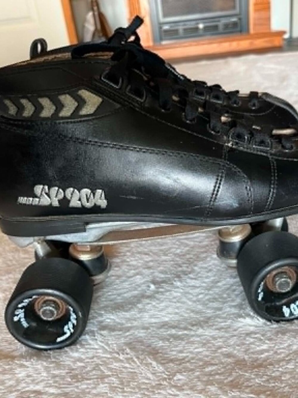 Vtg. SP204 Roller Derby Skates Sure Grip Kryptos Wheels Men's 8.5/Women's 10
